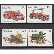 Australia - Correo 1983 Yvert 806/9 ** Mnh Coches de Bomberos