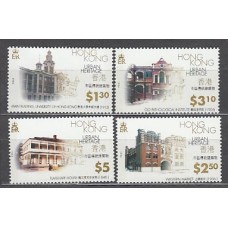 Hong Kong - Correo Yvert 806/9 ** Mnh  Arquitectura