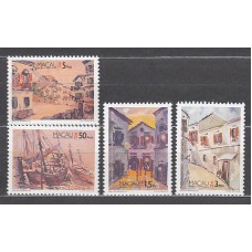 Macao - Correo Yvert 807/10 ** Mnh  Pinturas