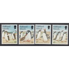 Falkland - Correo Yvert 809/12 ** Mnh Fauna. Aves