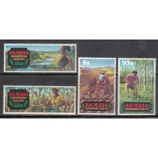 Zambia - Correo  Yvert 81/4 ** Mnh