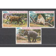 Indonesia - Correo 1977 Yvert 810/2 ** Mnh  Fauna