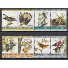 San Vicente - Correo Yvert 812/9 ** Mnh Fauna aves