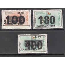 Guayana Britanica - Correo Yvert 818/20 ** Mnh