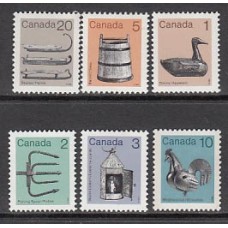 Canada - Correo 1982 Yvert 818/23 ** Mnh