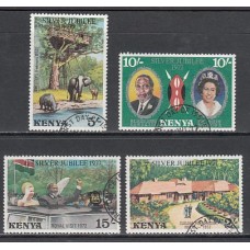 Kenya - Correo Yvert 82/5 usado