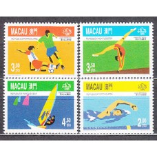 Macao - Correo Yvert 822/5 ** Mnh  Deportes