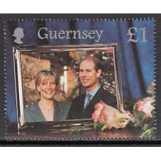 Guernsey - Correo 1999 Yvert 822 ** Mnh Boda real