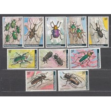 Ruanda - Correo Yvert 828/37 ** Mnh   Fauna insectos