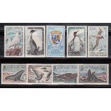 Tierras Australes - Correo Yvert 12/7 ** Mnh Fauna. Aves