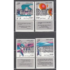 Israel - Correo 1982 Yvert 829/32 ** Mnh  Libro de Joshua