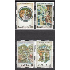 Samoa - Correo Yvert 830/3 ** Mnh