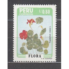 Peru - Correo 1986 Yvert 832 ** Mnh Flores