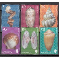Bermudas - Correo Yvert 836/41 ** Mnh Fauna conchas