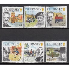 Guernsey - Correo 1999 Yvert 837/42 ** Mnh Academia militar