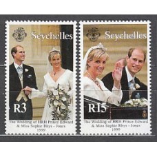 Seychelles - Correo Yvert 838/9 ** Mnh