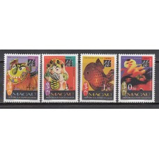 Macao - Correo Yvert 839/42 ** Mnh  Juguetes