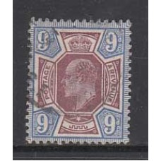 Gran Bretaña - Correo 1902-10 Yvert 115 usado Eduardo VII