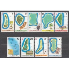 Tuvalu - Correo Yvert 84/92 ** Mnh
