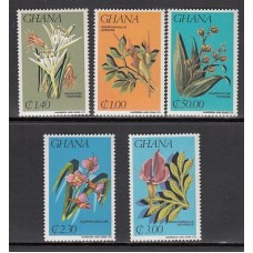 Ghana - Correo 1984 Yvert 840/4 ** Mnh  Flores