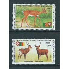 Camerun - Correo Yvert 841/2 ** Mnh  Fauna