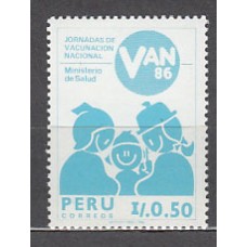 Peru - Correo 1986 Yvert 841 ** Mnh