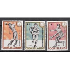 Cook - Correo Yvert 843/5 ** Mnh Deportes