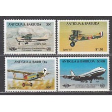 Antigua Correo Yvert 843/6 ** Mnh Aviones