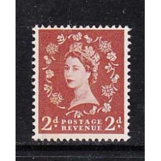 Gran Bretaña - Correo 1957-59 Yvert 309a ** Mnh Isabel II