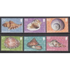 Bermudas - Correo Yvert 844/9 ** Mnh Fauna conchas