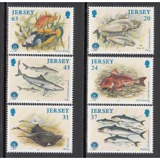 Jersey - Correo 1998 Yvert 844/49 ** Mnh Fauna marina
