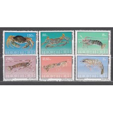 Mozambique - Correo Yvert 845/50 ** Mnh   Fauna marina
