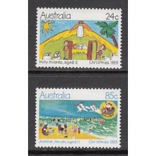 Australia - Correo 1983 Yvert 845/6 ** Mnh Navidad