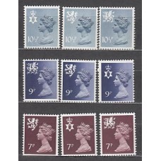 Gran Bretaña - Correo 1978 Yvert 846/854 ** Mnh Isabel II