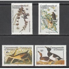 Dominica - Correo 1985 Yvert 847/50 ** Mnh Fauna aves