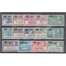 Antartida Britanica Correo Yvert 25/38 ** Mnh