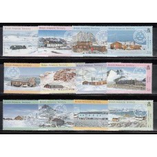 Antartida Britanica Correo Yvert 370/81 ** Mnh