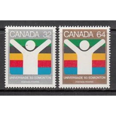 Canada - Correo 1983 Yvert 849/50 ** Mnh Deportes