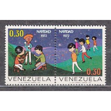 Venezuela - Correo 1972 Yvert 850/1 ** Mnh Navidad