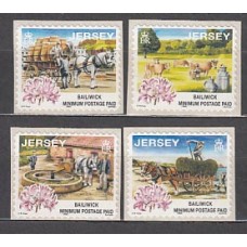 Jersey - Correo 1998 Yvert 850/3 ** Mnh Trabajos tradicionales