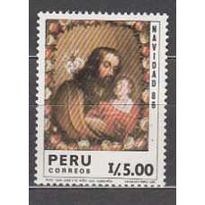 Peru - Correo 1986 Yvert 851 ** Mnh Navidad