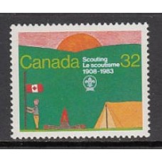 Canada - Correo 1983 Yvert 852 ** Mnh Boi Scouts