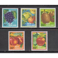 Nueva Zelanda - Correo 1983 Yvert 854/8 ** Mnh Frutos