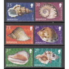 Bermudas - Correo Yvert 854/9 ** Mnh Fauna conchas