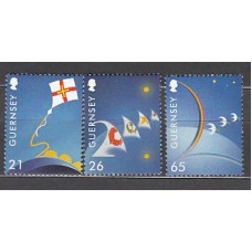 Guernsey - Correo 2000 Yvert 861/3 ** Mnh Europa