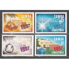 Samoa - Correo Yvert 862/5 ** Mnh Navidad