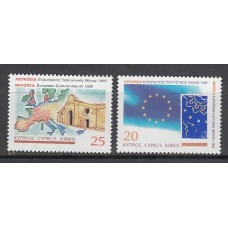 Chipre - Correo 1995 Yvert 863/4 ** Mnh