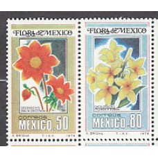 Mexico - Correo 1978 Yvert 863/4 ** Mnh Flores