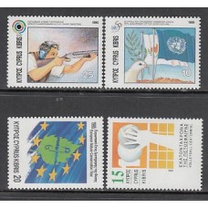 Chipre - Correo 1995 Yvert 867/70 ** Mnh