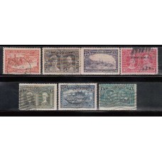 Canada - Correo 1908 Yvert 85/91 usado